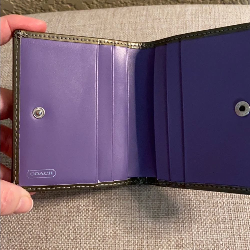 Authentic Coach Wallet - image 2